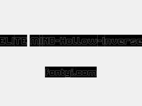 ELITE MIND-Hollow-Inverse