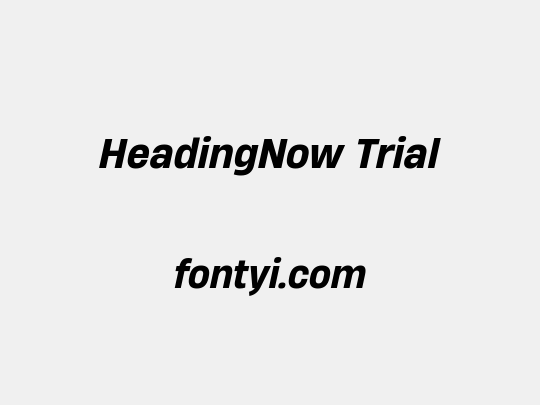 HeadingNow Trial
