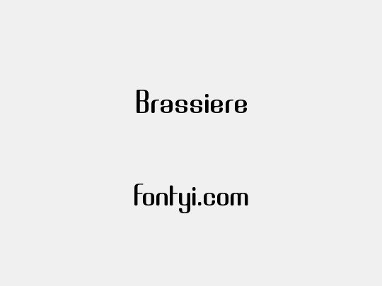Brassiere