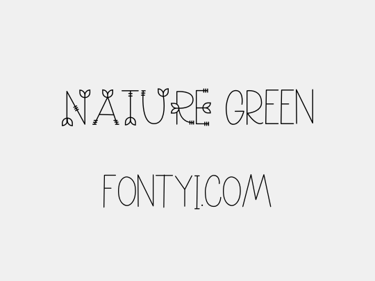 NATURE green