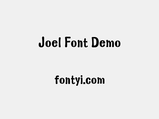Joel Font Demo