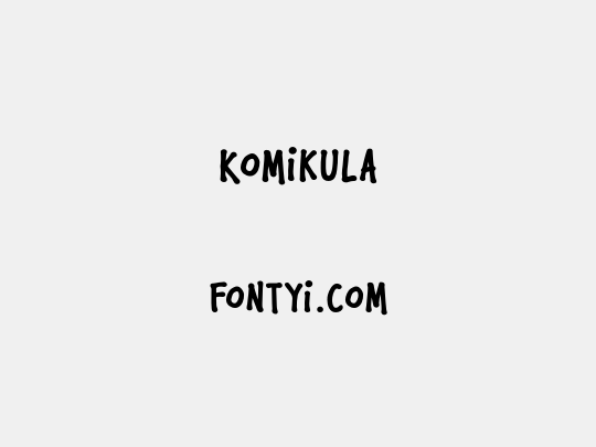 Komikula