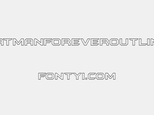 BatmanForeverOutline