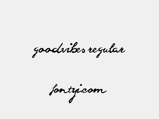 goodvibes regular
