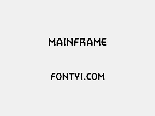 Mainframe