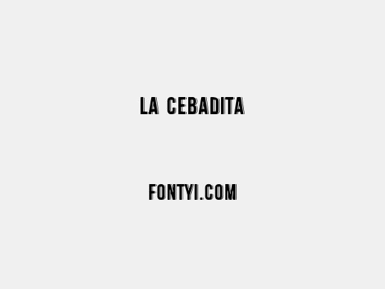 La Cebadita