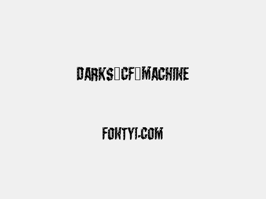 Darks_CF_Machine