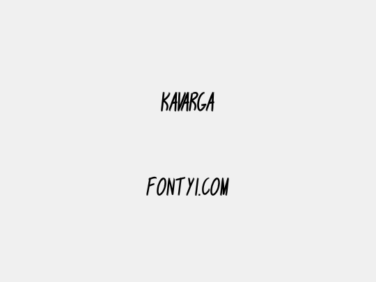 KAVARGA