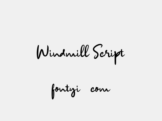 Windmill Script