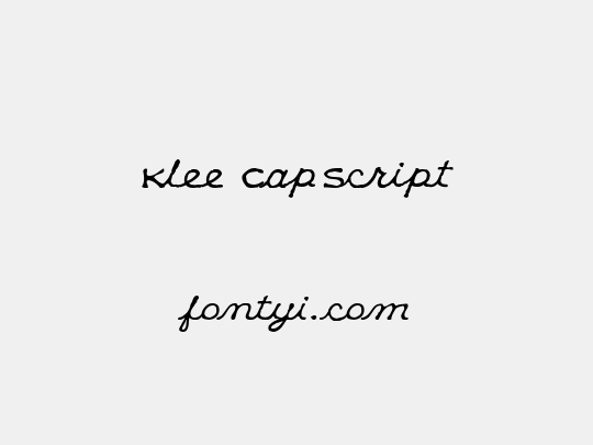Klee CapScript
