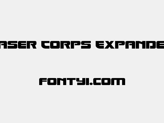 Laser Corps Expanded