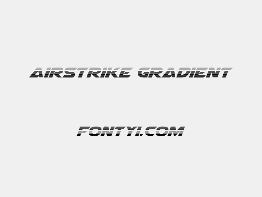 Airstrike Gradient