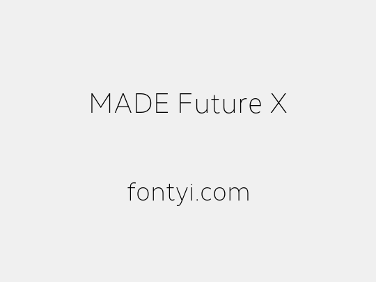 MADE Future X