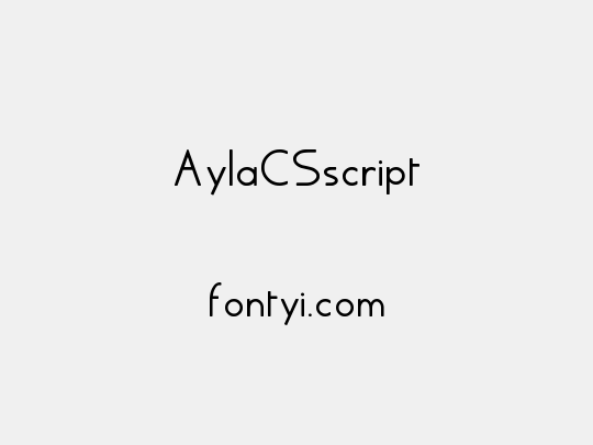 AylaCSscript