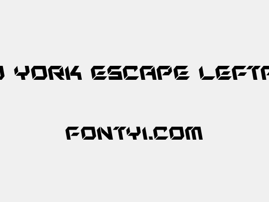 New York Escape Leftalic