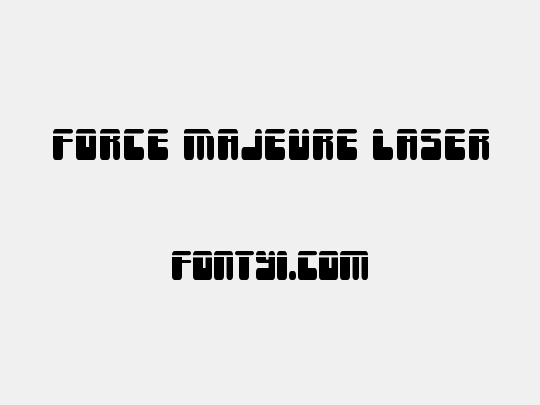 Force Majeure Laser