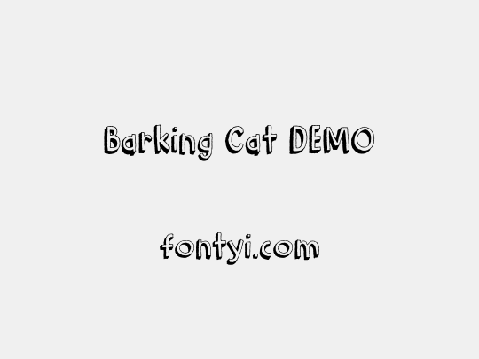 Barking Cat DEMO