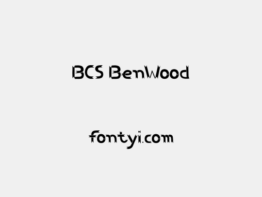 BCS BenWood