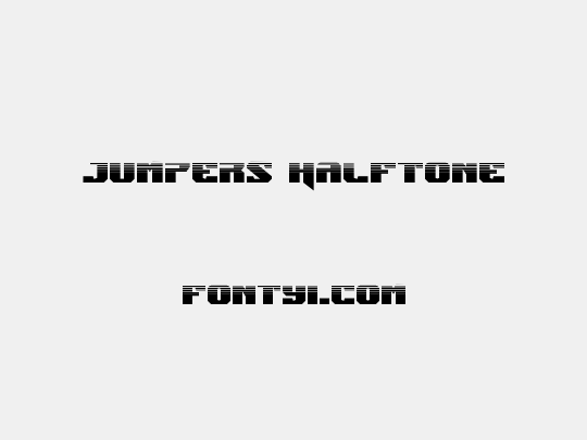 Jumpers Halftone