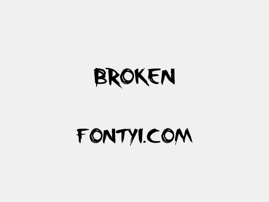 Broken