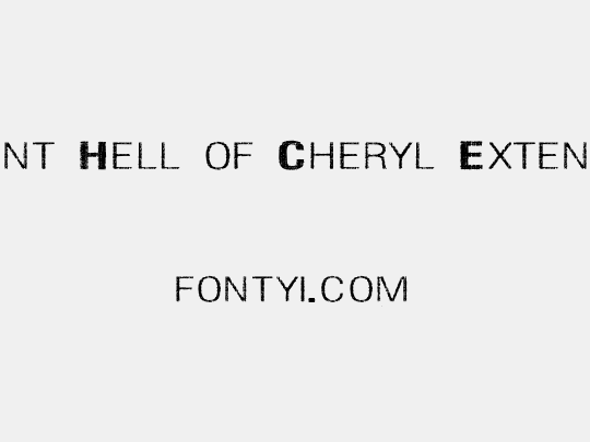 Silent Hell of Cheryl Extended