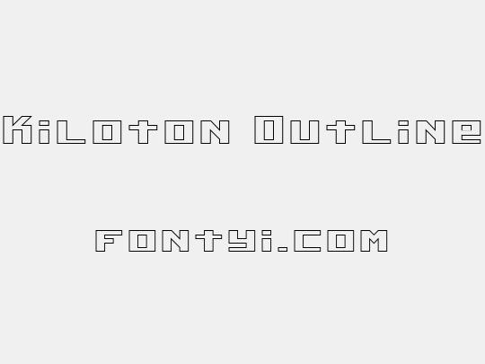Kiloton Outline