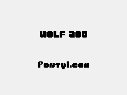 WOLF 200