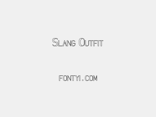 Slang Outfit