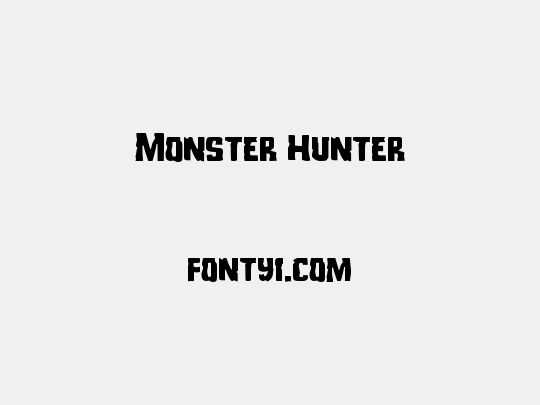 Monster Hunter