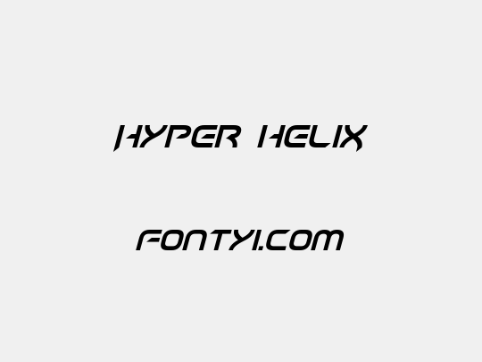 Hyper heliX