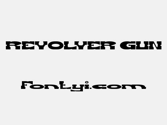 REVOLVER GUN