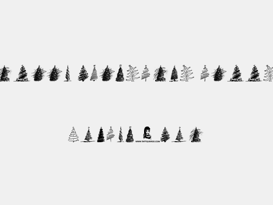 Merry Christmas Trees