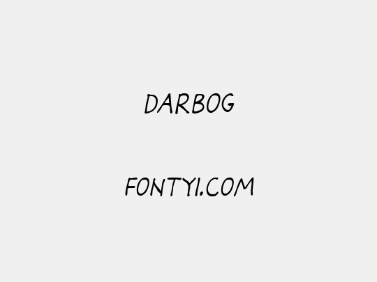 Darbog