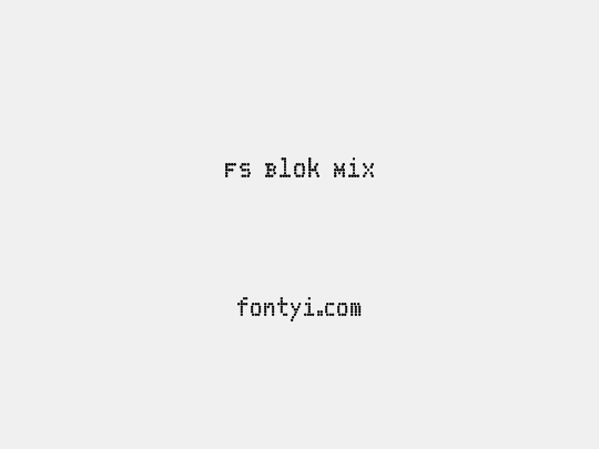 FS Blok Mix