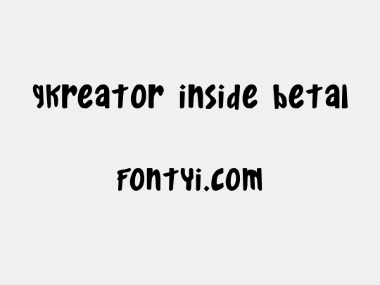 Gkreator Inside Beta1