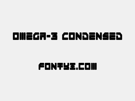 Omega-3 Condensed