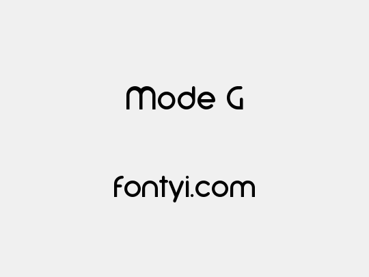 Mode G
