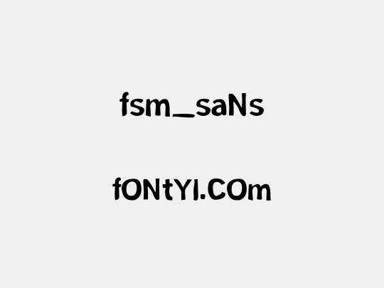 fsm_sans