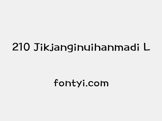 210 Jikjanginuihanmadi L