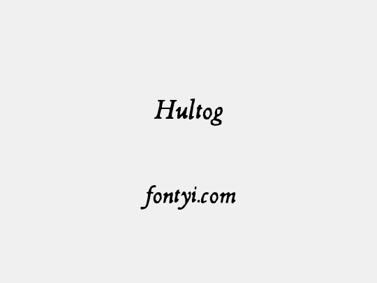Hultog