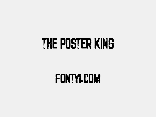 The Poster King