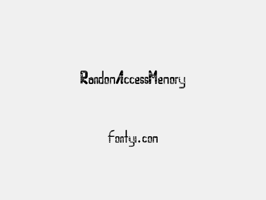 RandomAccessMemory