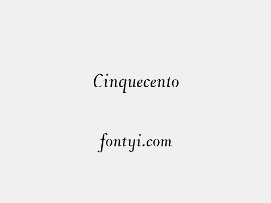 Cinquecento