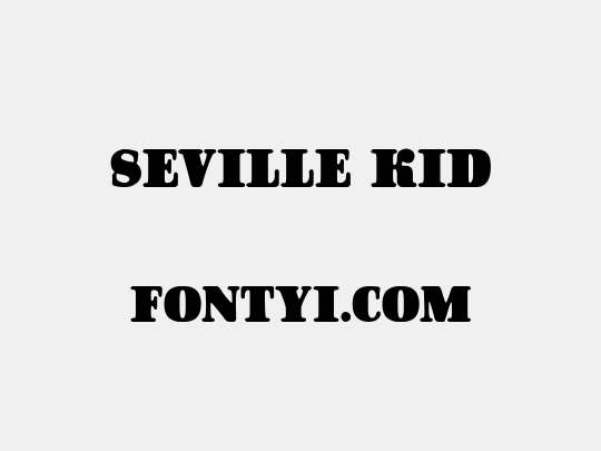 Seville Kid