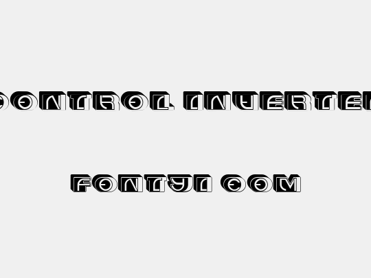 Control Inverted