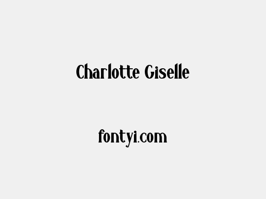 Charlotte Giselle