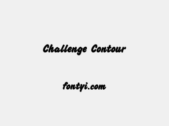 Challenge Contour