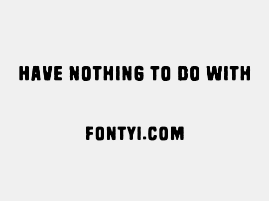 Have nothing to do with
