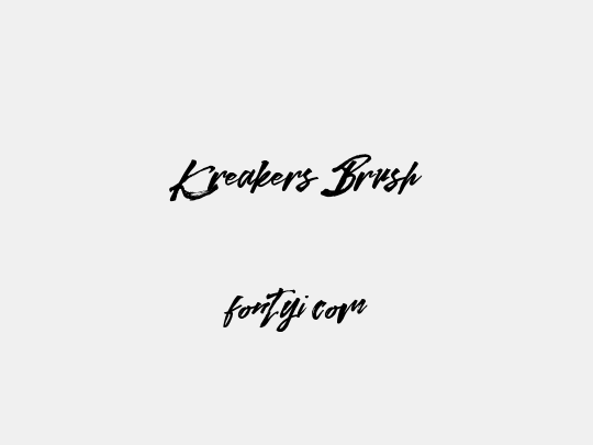 Kreakers Brush