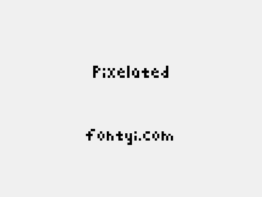Pixelated